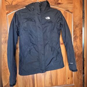 The North Face Women's HyVent Ski Jacket with Removable Liner -Black-Small EUC